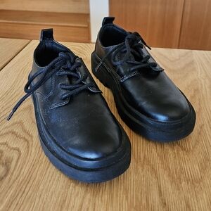 Zara Black Lace Up Shoes - Like New